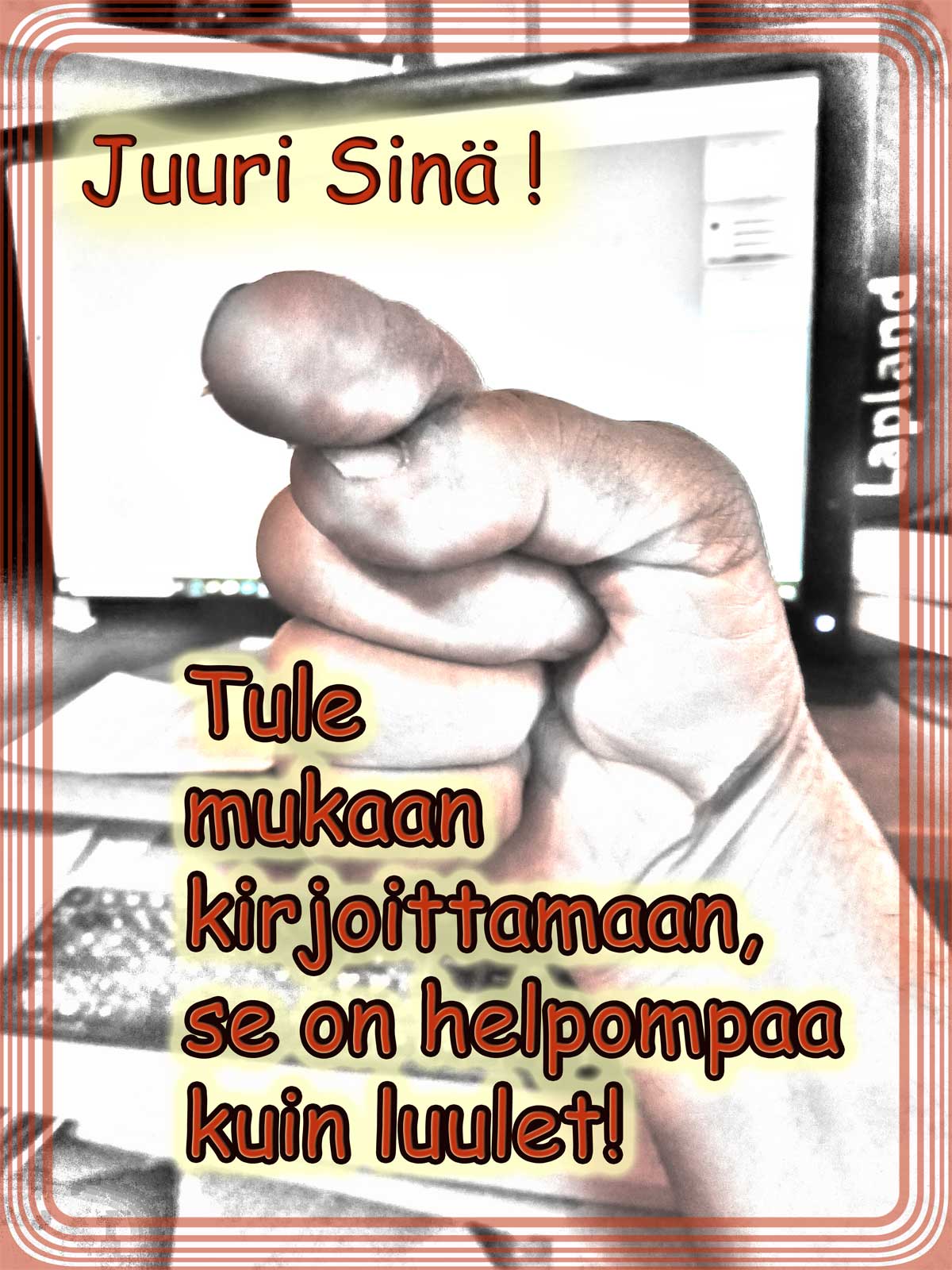 kirjoittamaan